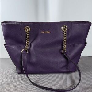 Calvin Klein Purple Tote